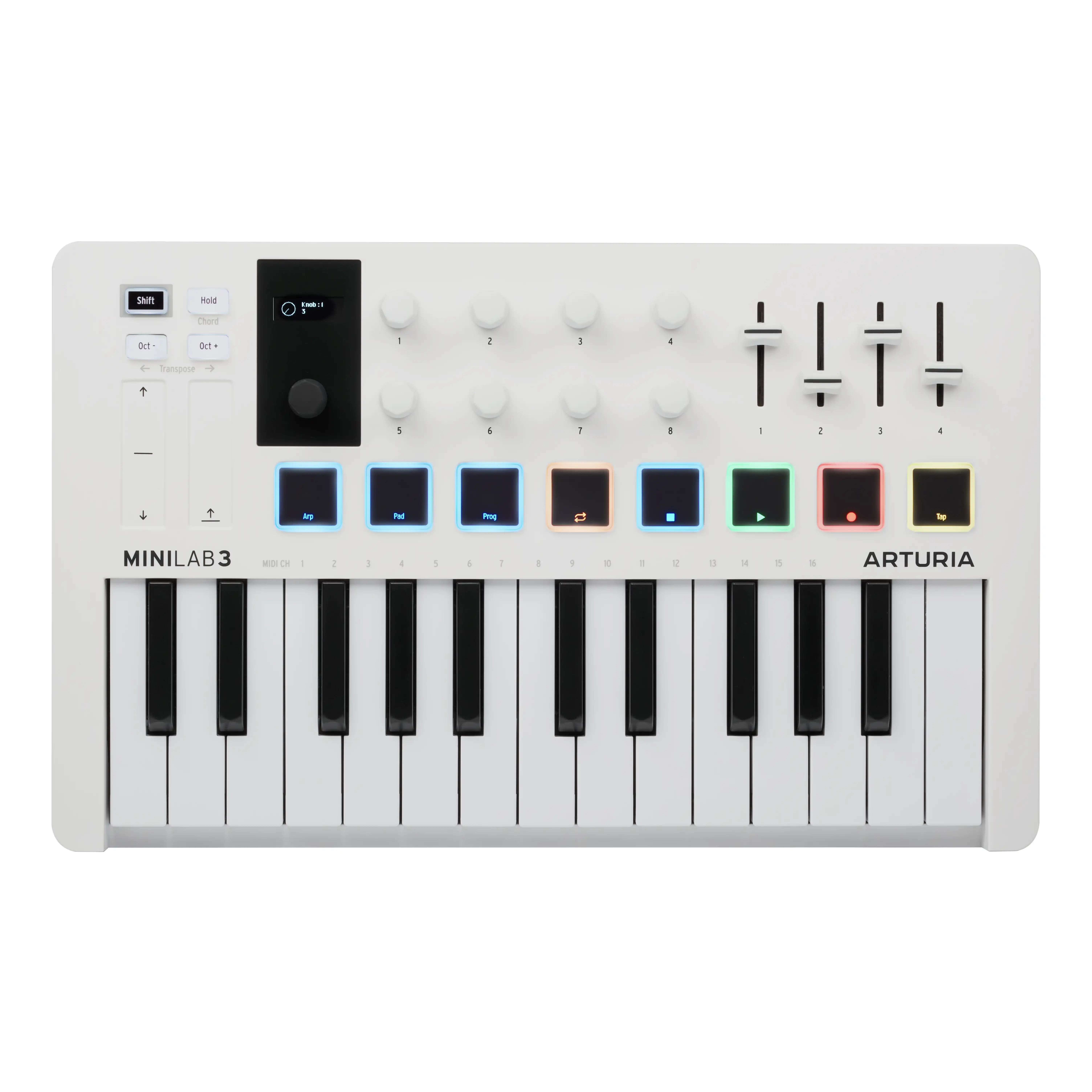 Arturia MiniLab 3 white